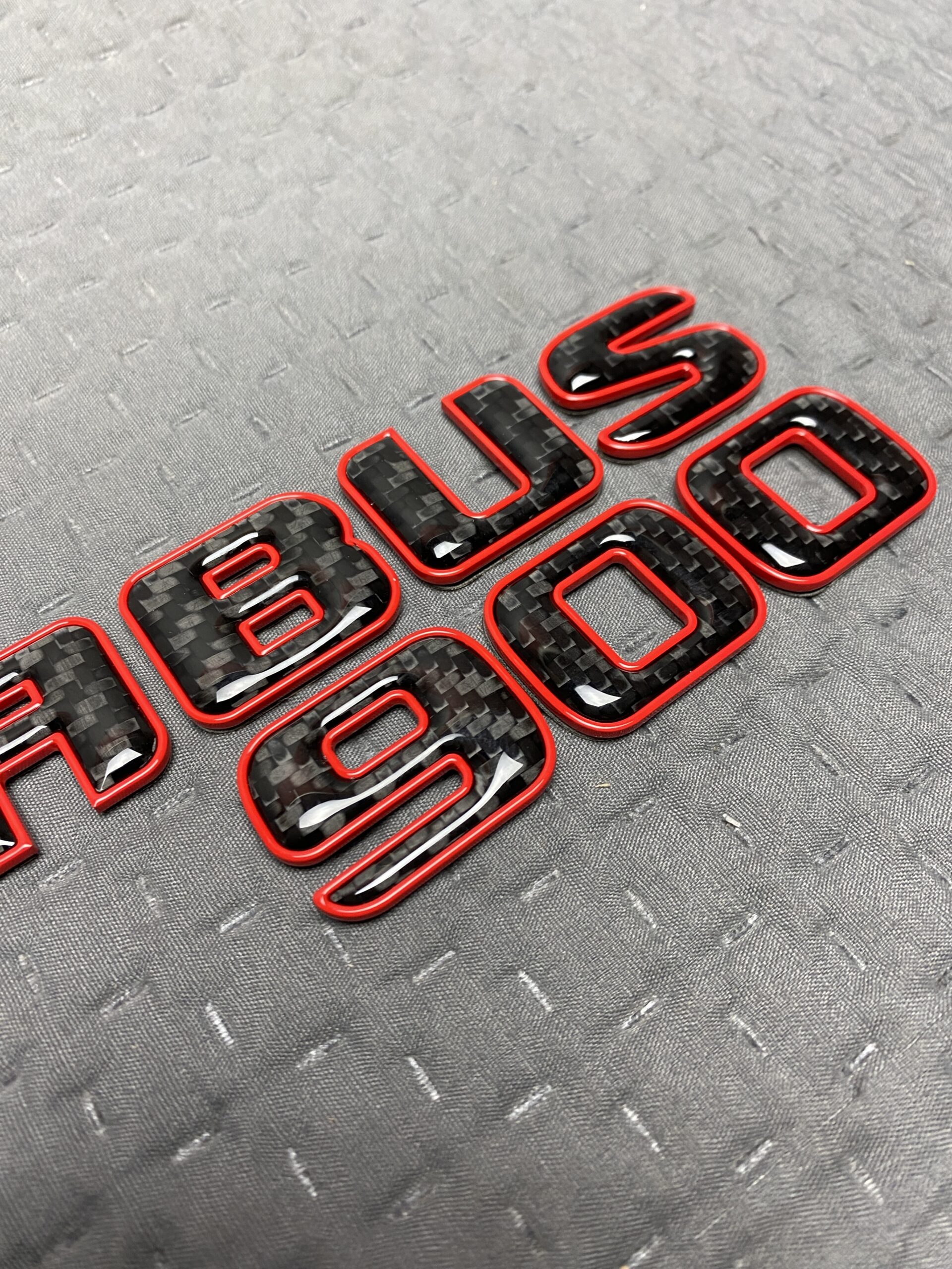 Brabus Masterpiece Seat Badge Emblem Red Set Mercedes G GLE GLS GT E GLC