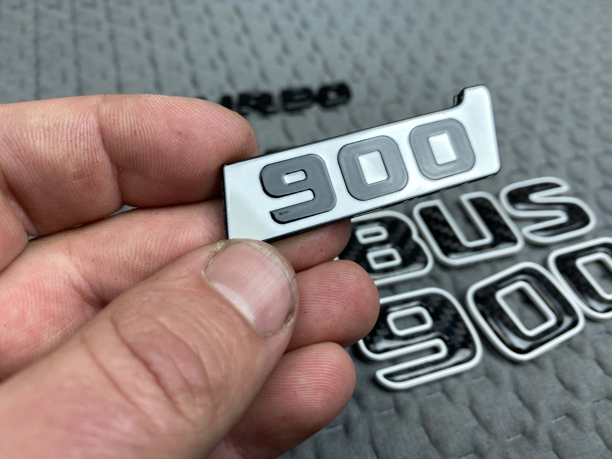 Badges Brabus 900 Nyetél Karbon Bodas Dijieun Pikeun Mercedes-Benz G ...