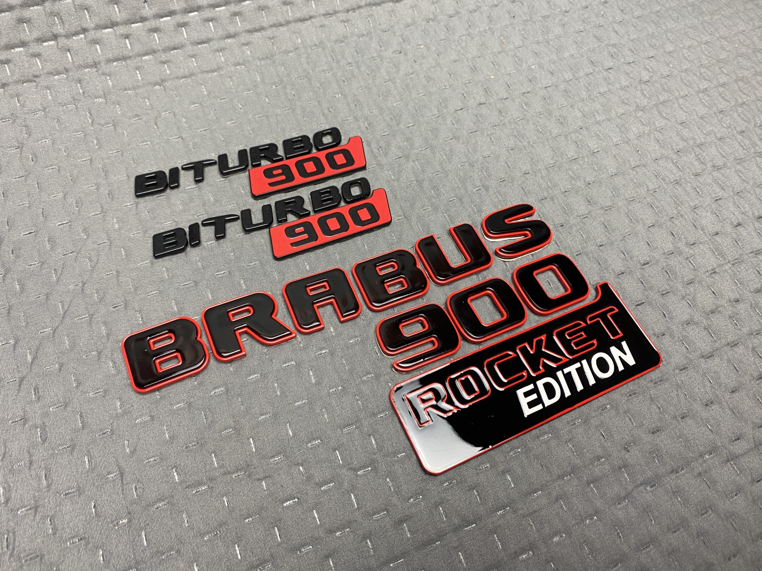 Brabus 900 Rocket Edition Emblem Badge G Class G63 W463a