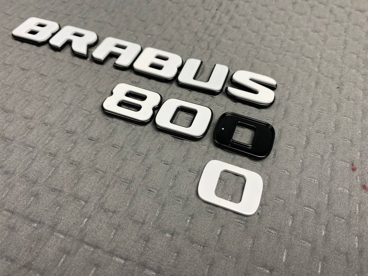 Brabus 800 Emblem Badge on Trunk lid Mercedes GLE 63s AMG