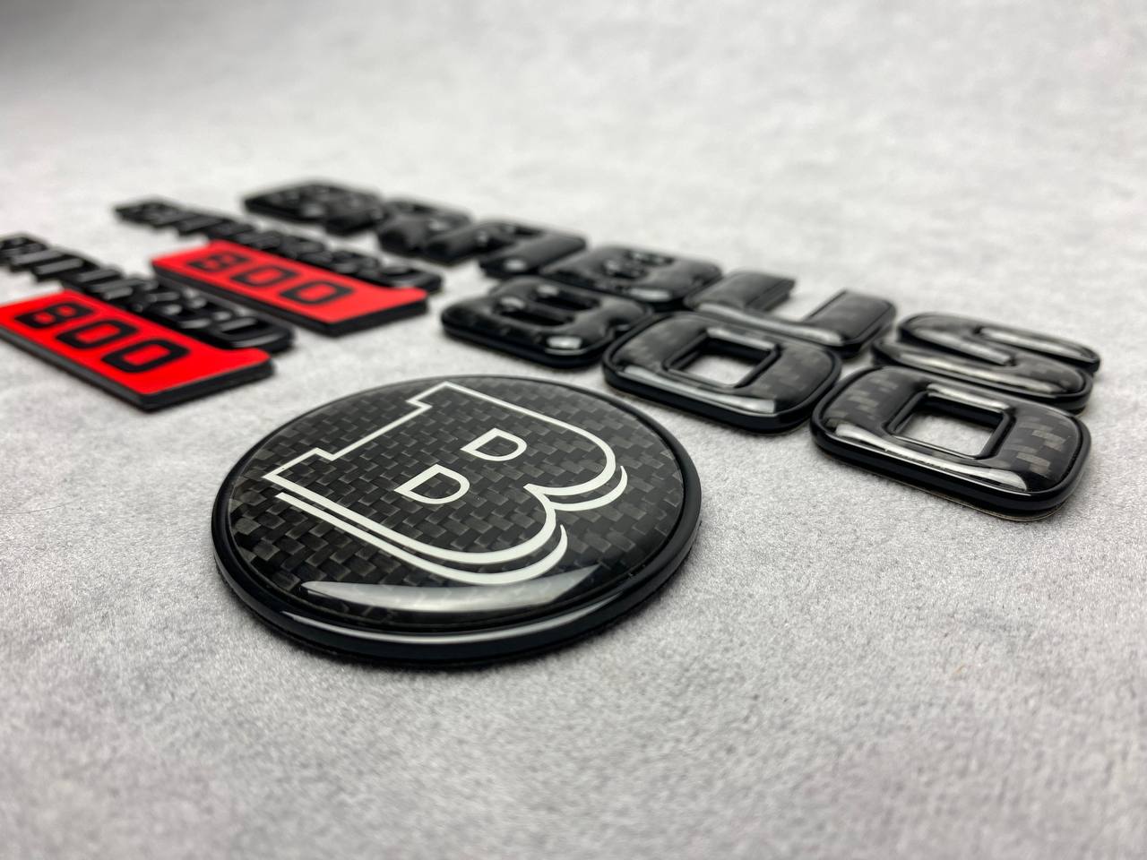 Brabus Rocket 800 Emblem Badge Set for Mercedes G 800 G Class