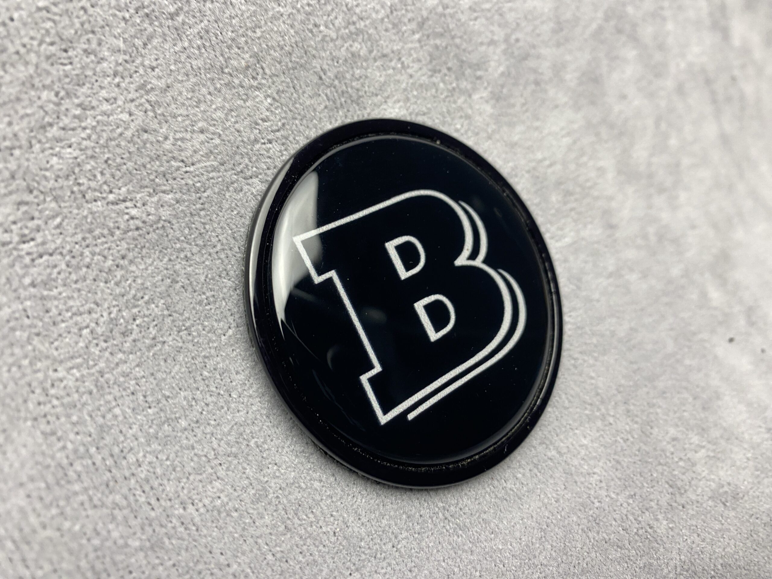 Used ⇒ Brabus Mercedes Emblem Badge Logo Lt