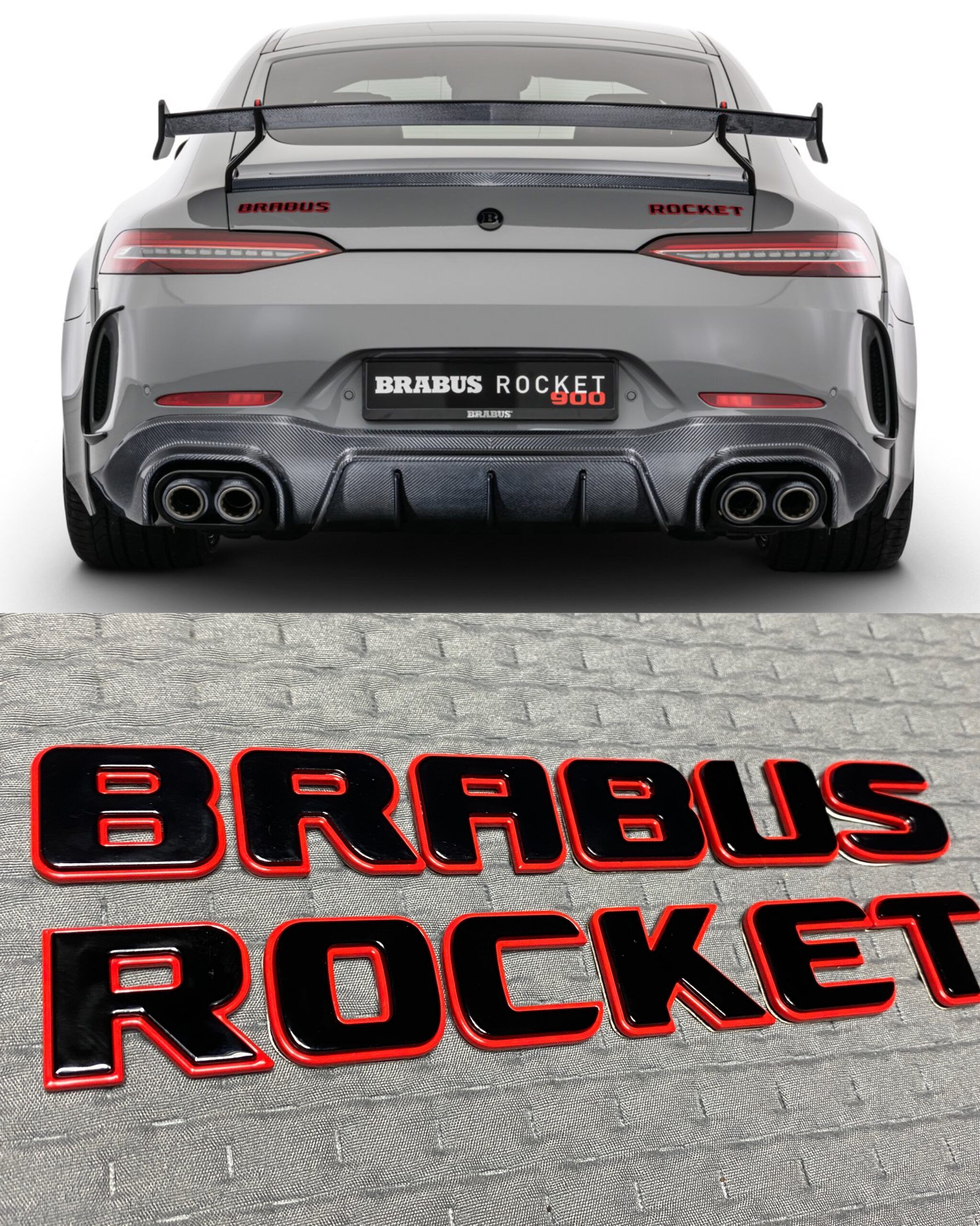 Full complete set Badges of Brabus Rocket Edition 1 of 10 for Mercedes Benz  G class W463a W464 G900 G63