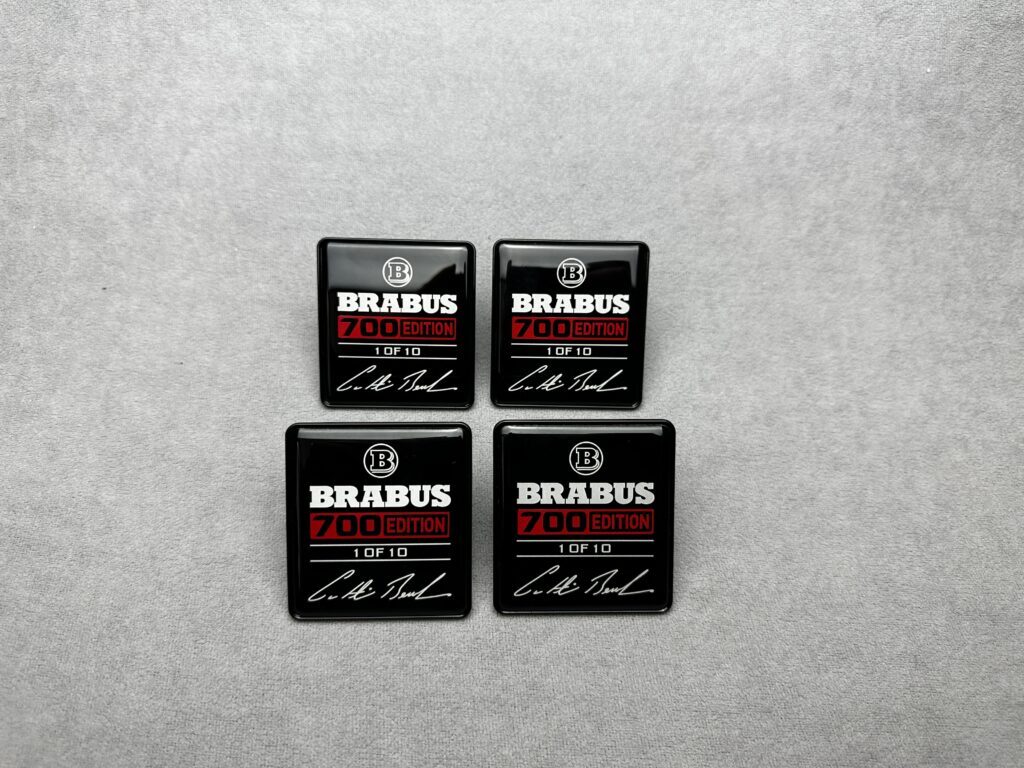 Seats Badge Set Brabus Edition Of Series