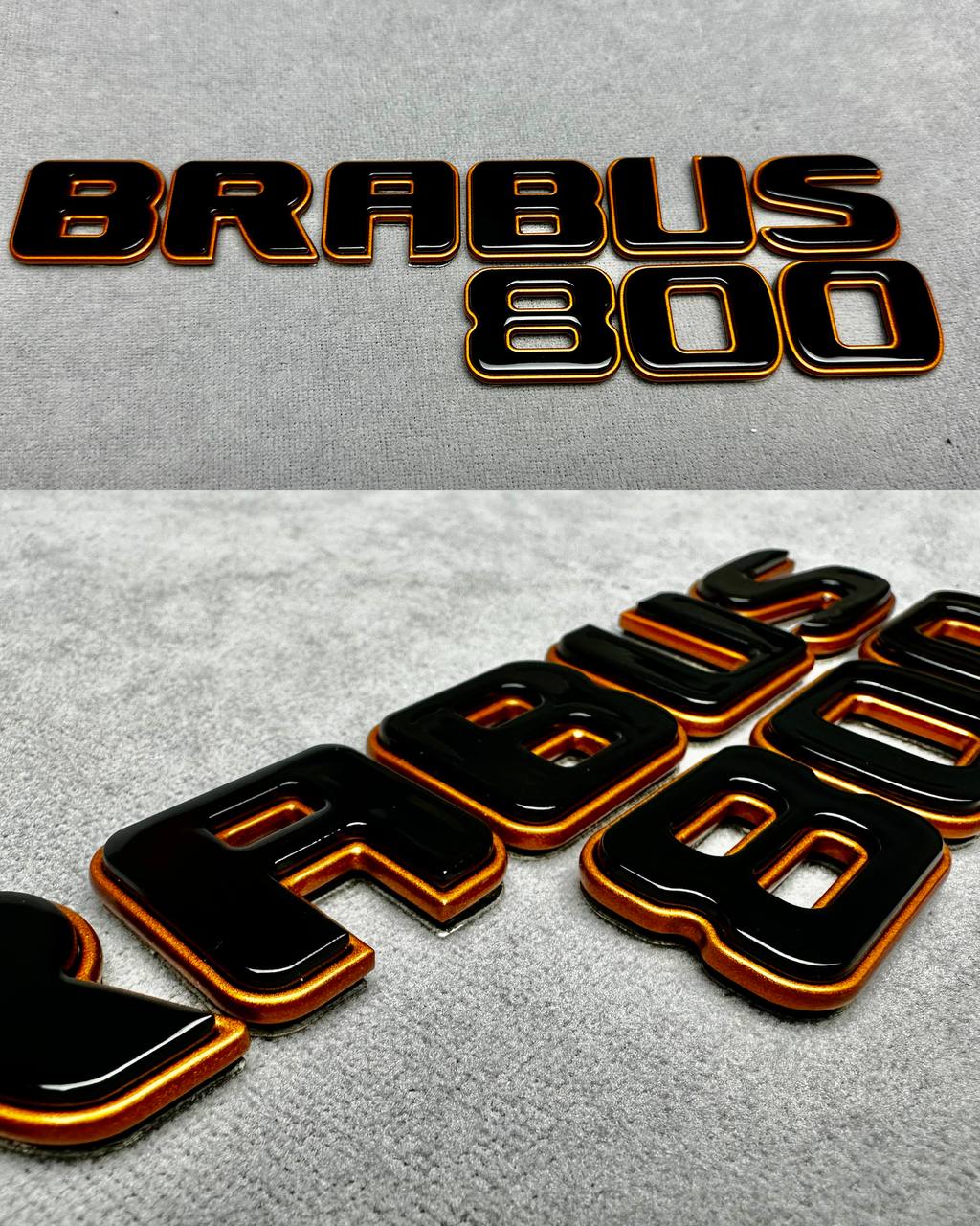 Brabus 900 Tail emblem for Nardo Grey and carbon for Mercedes